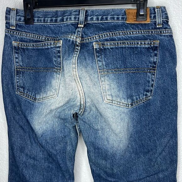 Vintage Tommy Hilfiger Ultra Wash Dark Blue 2000’s Mid Rise Hip Jeans Sz 13 Y2K - Picture 6 of 12